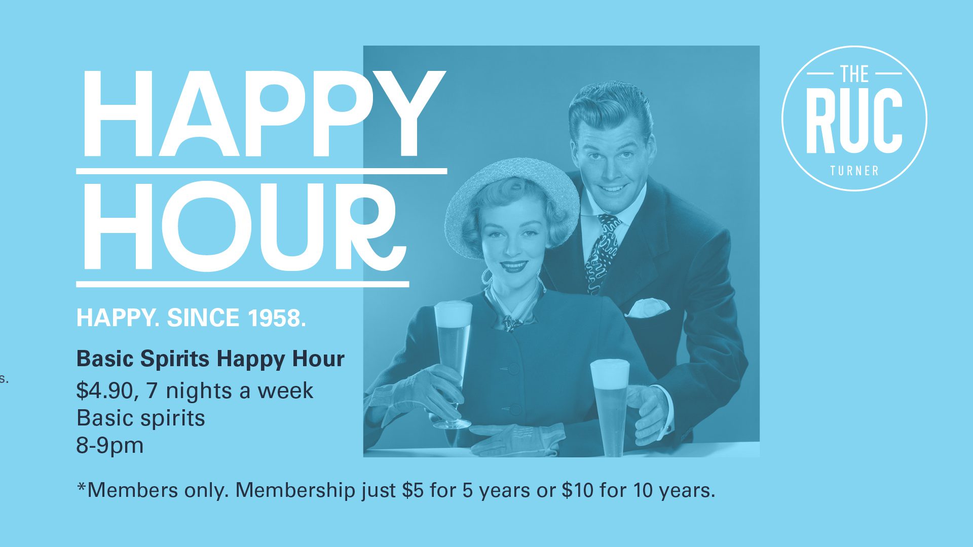 BASIC SPIRITS HAPPY HOUR